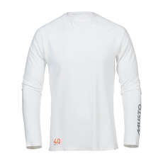 Musto Quick Dry Performance Long Sleeve T-Shirt - White Musto Quick Dry Performance Long Sleeve T-Shirt - White