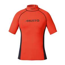 Musto Short Sleeved UV Vest - Fire Orange
