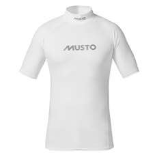 Musto Short Sleeved UV Vest - White