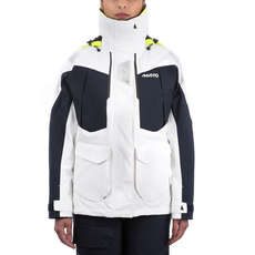 Musto Womens BR2 Offshore Jacket - White/True Navy