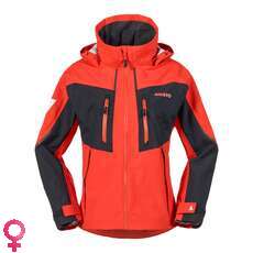 Musto Womens BR2 Race Lite Jacket - Fire Orange/Black