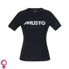 Musto Womens Essential UV Fast Dry T-Shirt - Black