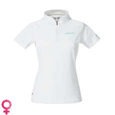 Musto Womens Essential UV Fast Dry Zip Neck - White