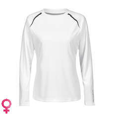 Manches Musto Womens Evolution Dynamique À Long T-Shirt - Blanc