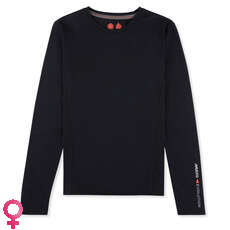 Musto Womens Evolution Sunblock Manches Longues T - Noir