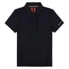 Musto Womens Evolution Sunblock À Manches Courtes Polo - Noir