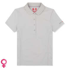 Musto Womens Evolution Sunblock À Manches Courtes Polo - Platinum