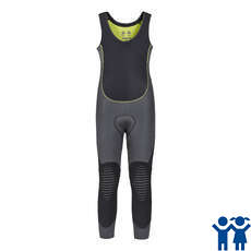 Musto Youth Championship Thermohot Wetsuit - Dark Grey/Black