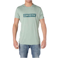 Mystic Kitesurfing T Shirt - Brand - Soft Green Melee