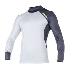 Mystic Crossfire Longsleeve Rash Vest - Grey