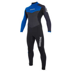 Mystic Drip 3/2mm Back-Zip Wetsuit - Blue