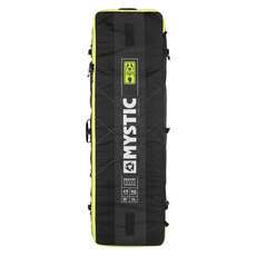 Mystic Elevate Square Lightweight Boardbag with Wheels  - Black