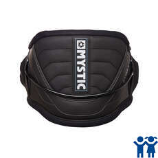 Mystic Kids Star Hybrid Waist Seat Kitesurf Harness - Black