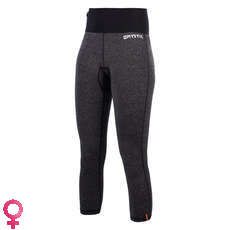 Mystic Womens Dazzled Rash Pant - Black/Grey