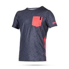 Mystic Kitesurf LEN10 Short Sleeve Quickdry Top - Red Mystic Kitesurf LEN10 Short Sleeve Quickdry Top - Red