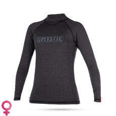 Mystic Womens Star Long Sleeve Rash Vest - Black Mystic Womens Star Long Sleeve Rash Vest - Black
