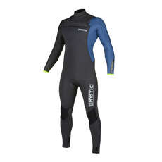 Mystic Majestic 5/3mm Front-Zip Fullsuit Wetsuit - Grey Blue Mystic Majestic 5/3mm Front-Zip Fullsuit Wetsuit - Grey Blue