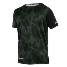 Mystic Majestic Short-Sleeve Quickdry Top - Dark Olive Mystic Majestic Short-Sleeve Quickdry Top - Dark Olive