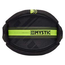 Mystic Majestic X Waist Harness - Black/Lime - No Spreader Bar