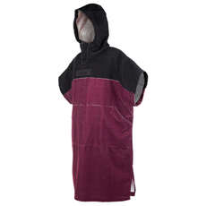 Mystic Poncho / Fleece / Changing Robe - Dark Red Mystic Poncho / Fleece / Changing Robe - Dark Red