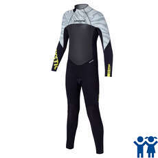 Mystic Star 3/2 Junior Backzip GBS Wetsuit - Zebra