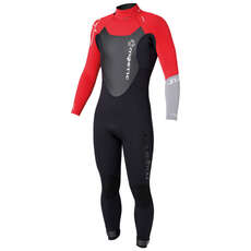 Mystic Star 3/2 GBS Kitesurfing Wetsuits 2014 - Black/Red