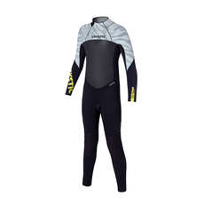 Mystic Star 5/4 Backzip Kitesurfing Junior Wetsuit 2014 - Blk/Grey