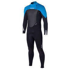 Mystic Star 5/4 Backzip Kitesurfing Wetsuit 2014 - Black/Blue