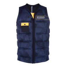Mystic Stone Front-Zip Wake Impact Vest - Navy Mystic Stone Front-Zip Wake Impact Vest - Navy