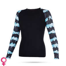 Mystic SUP Dazzled Women Long Sleeve Rash Vest - Mint Mystic SUP Dazzled Women Long Sleeve Rash Vest - Mint