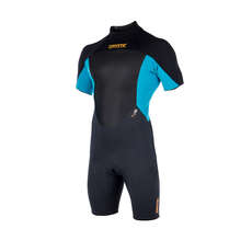 Mystic Star 3/2 Flatlock Back-Zip Shorty - Orange