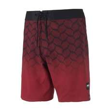 Mystic Suprem Boardshort - Dark Red