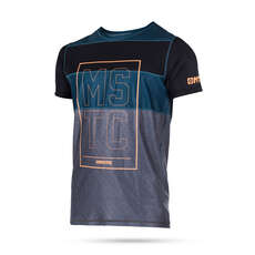 Mystic Drip Short Sleeve Quickdry Top - Orange