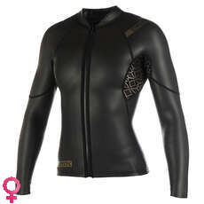 Mystic Womens Diva Long Sleeve Neoprene Jacket - Black