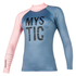 Mystic Women Dutchess Longsleeve Rash Vest - Pewter