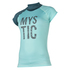 Mystic Women Dutchess Shortsleeve Rash Vest - Teal