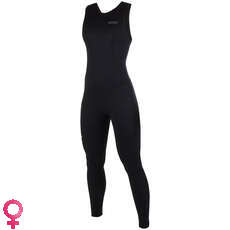 Mystic Womens 1.5mm Brand Long Jane Wetsuit - Black