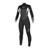 Mystic Womens Diva 3/2mm Double FZip Fullsuit Wetsuit - Black