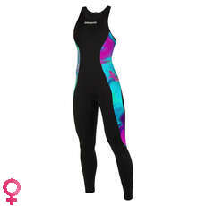 Mystic Womens Diva 3/2mm Long John Wetsuit - Aurora Mystic Womens Diva 3/2mm Long John Wetsuit - Aurora