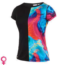 Mystic Womens Diva Short-Sleeve Quickdry Top - Aurora
