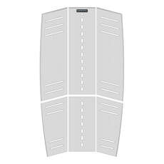 Mystic Classic Shape Ambush Mid and Front Deckpad - White