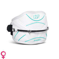 NP Surf [Neil Pryde] Raven EZR Womens Kitesurf Harness 2014 - White/Teal
