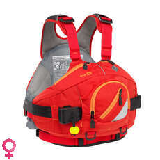 Palm AMP White Water PFD Buoyancy Aid - Red