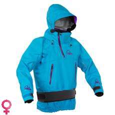 Palm Bora Womens Jacket - Aqua