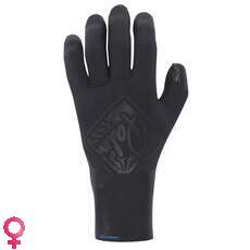 Palm Grab Touring Neoprene Gloves - Black