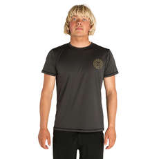 Rip Curl Short Sleeve Compass UV Tee - Dark Grey Rip Curl Short Sleeve Compass UV Tee - Dark Grey