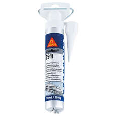 Sikaflex 291i Marine Sealant - Slot Gasket Strip Glue - White - 70ml