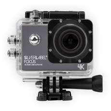 Silverlabel Focus Action Camera 4K - Black/Silver