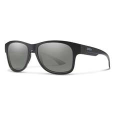 Lunettes De Soleil Smith Holiday - Matt Black/gris Lens