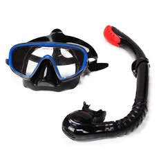 Sola Mask and Snorkel Set - Adult - Black